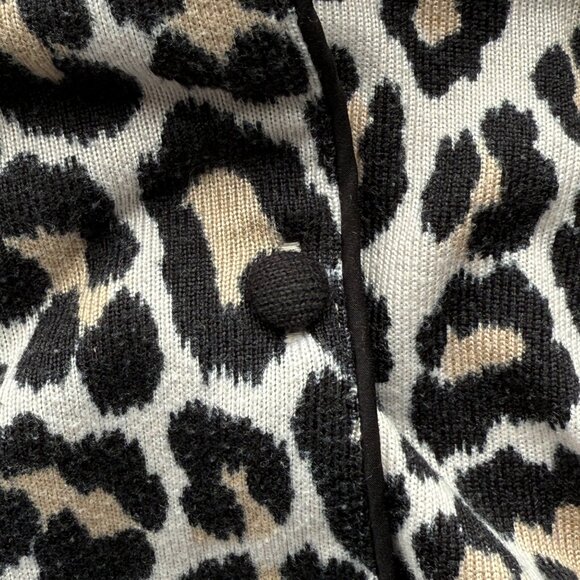 Kate Spade Animal Print Pajama Set 2pc Womens Size L Polyester Relaxed Fit - Picture 4 of 10